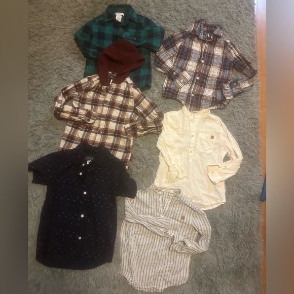 Boys 100+ Pc Lot of Name Brand Clothing- Size 5/6, Polo, H&M, Nike, Jordan, MK - Picture 9 of 16